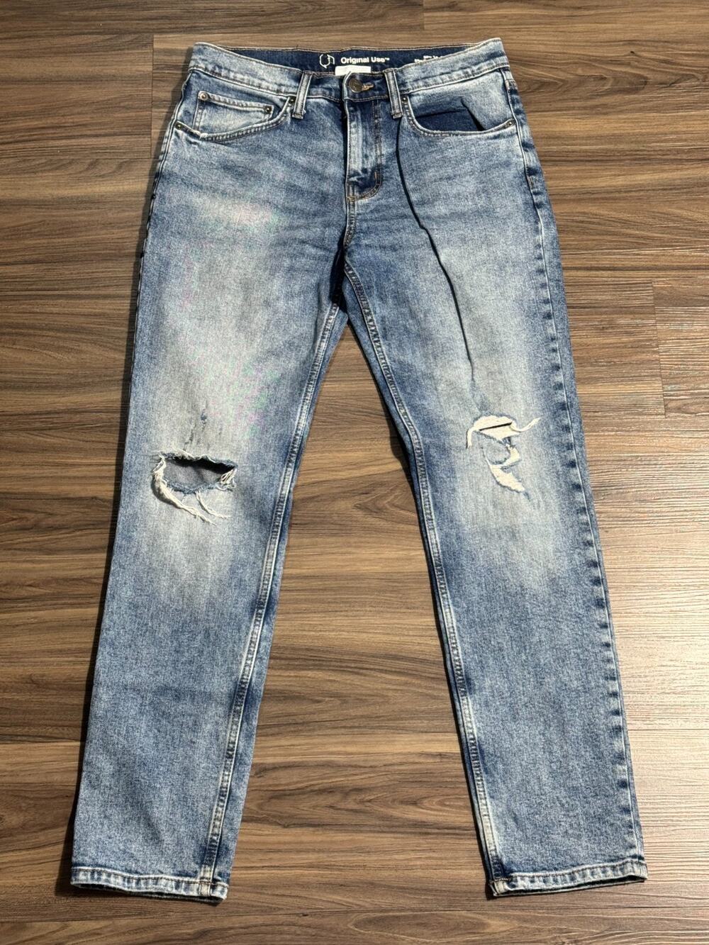 Original Use Men's Slim Fit Taper Jeans - Size 30x32
